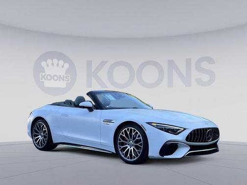 MANUFAKTUR Moonlight White Magno 2022 Mercedes-Benz AMG SL 55 Base