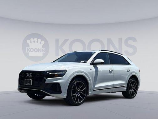 Glacier White Metallic 2019 Audi Q8 3.0T Premium