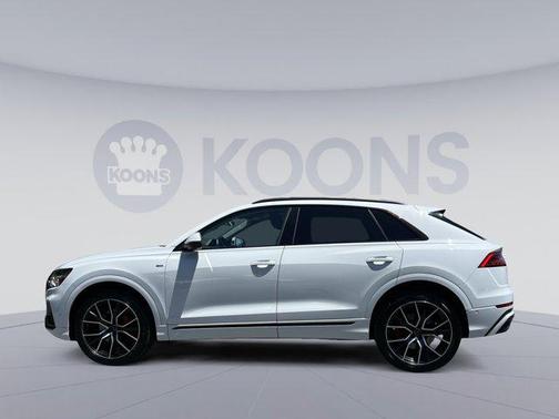 Glacier White Metallic 2019 Audi Q8 3.0T Premium