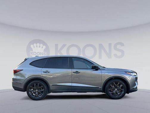Liquid Carbon Metallic 2023 Acura MDX A-SPEC