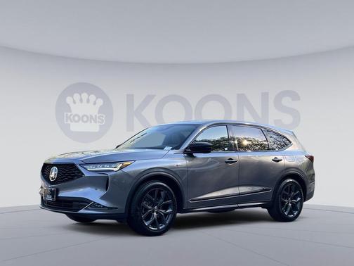 Liquid Carbon Metallic 2023 Acura MDX A-SPEC