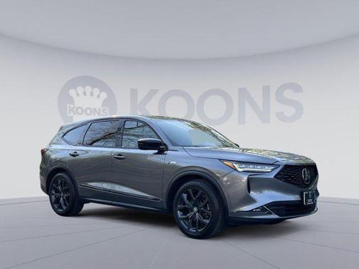 Liquid Carbon Metallic 2023 Acura MDX A-SPEC