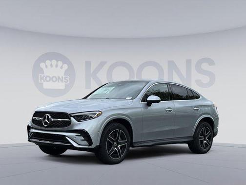 Cirrus Silver Metallic 2026 Mercedes-Benz GLC 300 4MATIC Coupe
