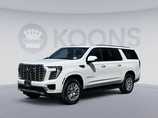 Summit White 2025 GMC Yukon XL Denali
