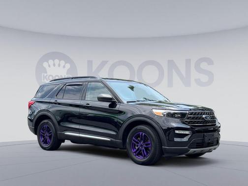 Agate Black Metallic 2020 Ford Explorer XLT