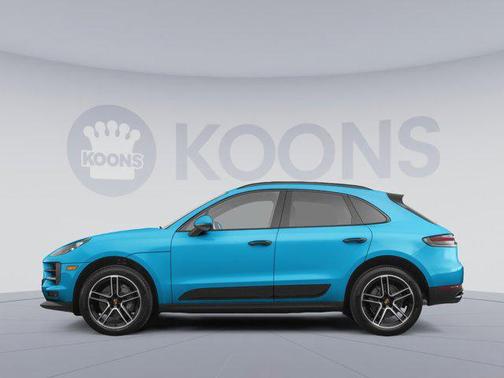 Blue 2021 Porsche Macan Macan S