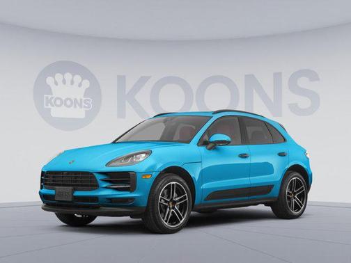Blue 2021 Porsche Macan Macan S
