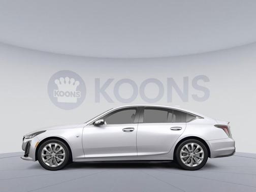 Crystal White Tricoat 2023 Cadillac CT5 Premium Luxury