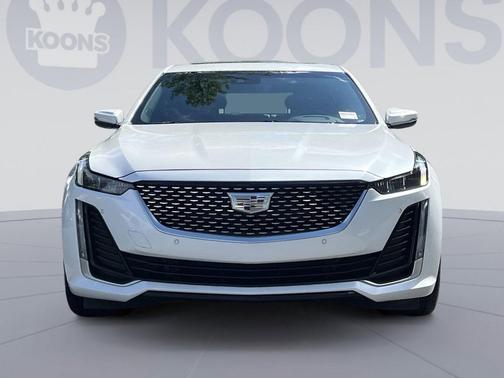 Crystal White Tricoat 2023 Cadillac CT5 Premium Luxury