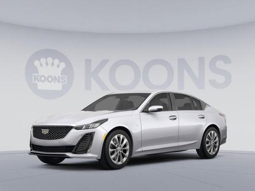 Crystal White Tricoat 2023 Cadillac CT5 Premium Luxury