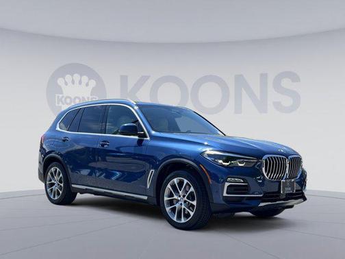 Phytonic Blue Metallic 2020 BMW X5 xDrive40i