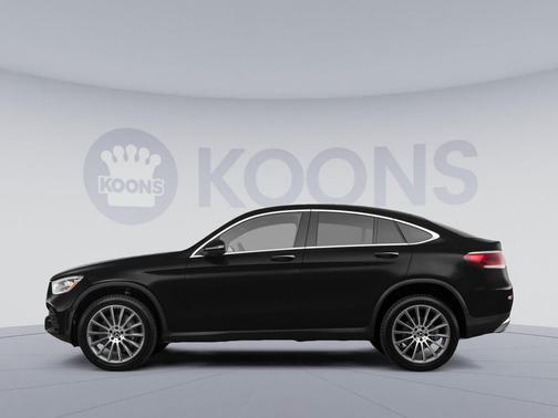 Black 2022 Mercedes-Benz GLC 300 4MATIC Coupe