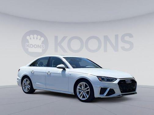 Glacier White Metallic 2023 Audi A4 45 S line Premium