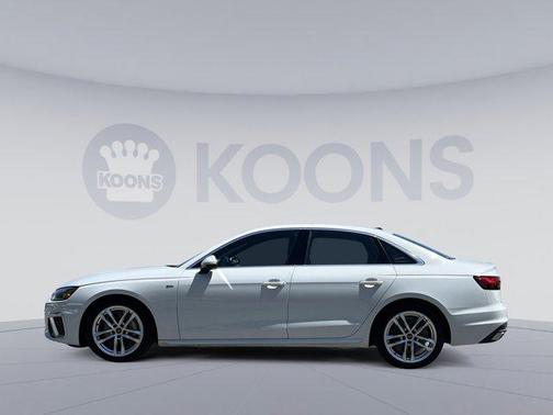 Glacier White Metallic 2023 Audi A4 45 S line Premium