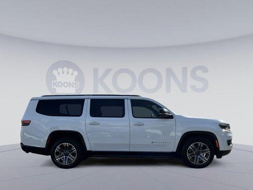 Bright White Clearcoat 2024 Jeep Wagoneer L Series II 4x4