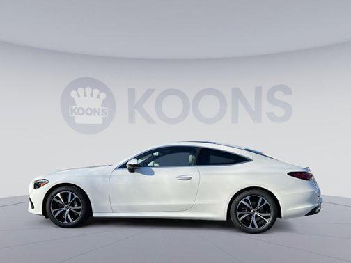 Polar White 2026 Mercedes-Benz CLE 300 4MATIC Coupe