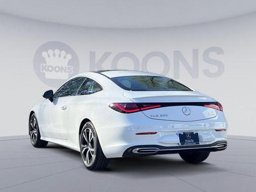 Polar White 2026 Mercedes-Benz CLE 300 4MATIC Coupe