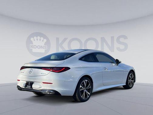 Polar White 2026 Mercedes-Benz CLE 300 4MATIC Coupe
