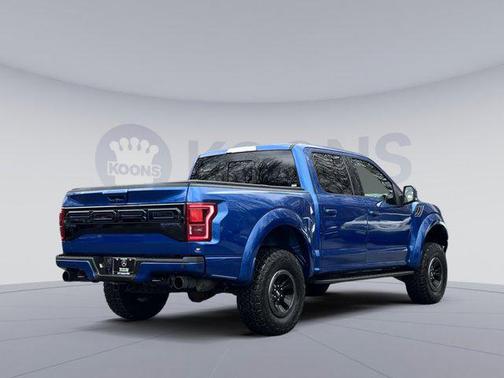 Lightning Blue 2017 Ford F-150 Raptor