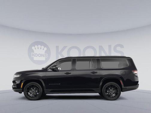 Diamond Black Crystal Pearlcoat 2023 Jeep Wagoneer L Series II 4x4