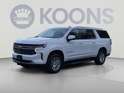 Summit White 2023 Chevrolet Suburban LT