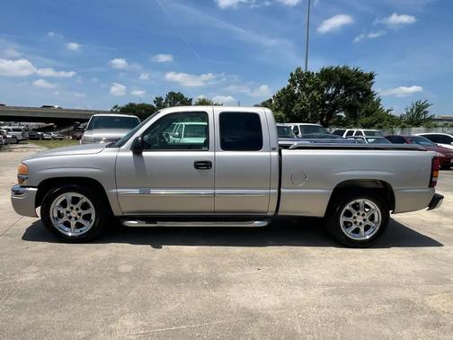 Silver Birch Metallic 2004 GMC Sierra 1500 SLE Extended Cab