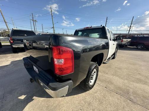 Black 2009 Chevrolet Silverado 2500 Work Truck Extended Cab