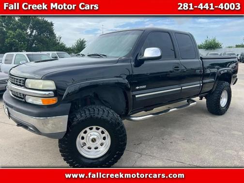 Onyx Black 2002 Chevrolet Silverado 1500 LT Extended Cab