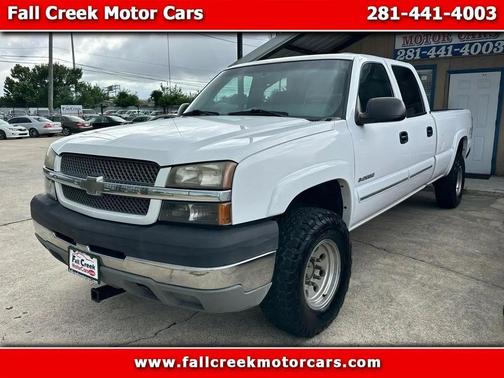 Summit White 2003 Chevrolet Silverado 2500 LS H/D Crew Cab