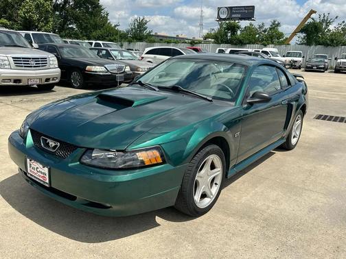 Green 2003 Ford Mustang GT