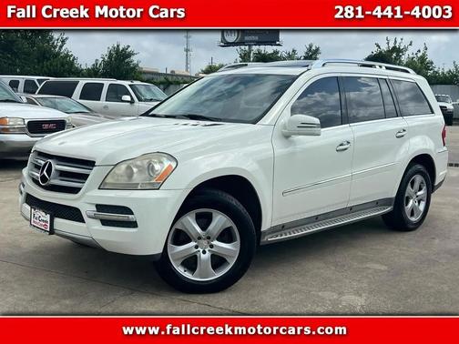White 2012 Mercedes-Benz GL-Class 4MATIC