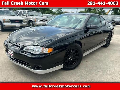 Black 2005 Chevrolet Monte Carlo Supercharged SS