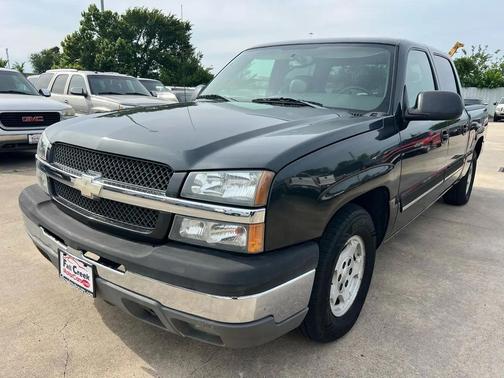 Gray 2004 Chevrolet Silverado 1500 LS Crew Cab
