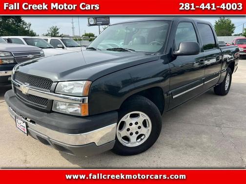 Gray 2004 Chevrolet Silverado 1500 LS Crew Cab