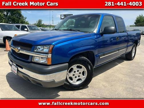Arrival Blue Metallic 2003 Chevrolet Silverado 1500 LS Extended Cab