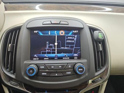 White Frost Tricoat 2015 Buick LaCrosse Leather