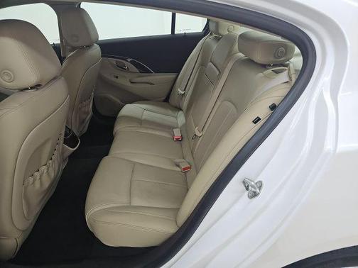 White Frost Tricoat 2015 Buick LaCrosse Leather