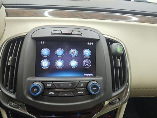 White Frost Tricoat 2015 Buick LaCrosse Leather