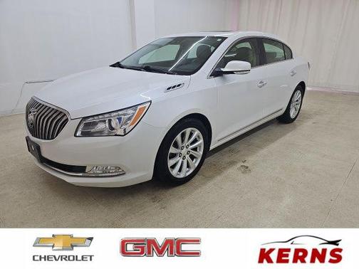 White Frost Tricoat 2015 Buick LaCrosse Leather