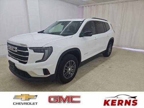 Summit White 2025 GMC Acadia FWD Elevation