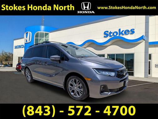 Sonic Gray Pearl 2025 Honda Odyssey Touring