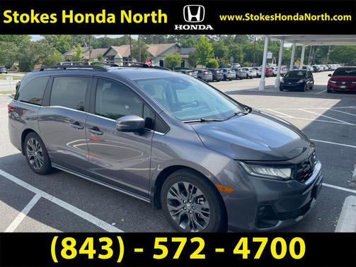 Sonic Gray Pearl 2025 Honda Odyssey Touring