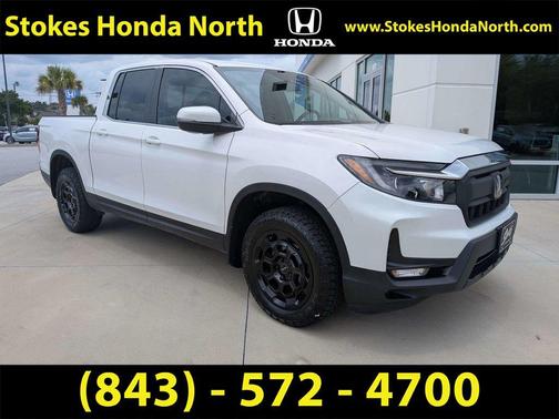 Platinum White Pearl 2025 Honda Ridgeline RTL