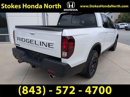 Platinum White Pearl 2025 Honda Ridgeline RTL