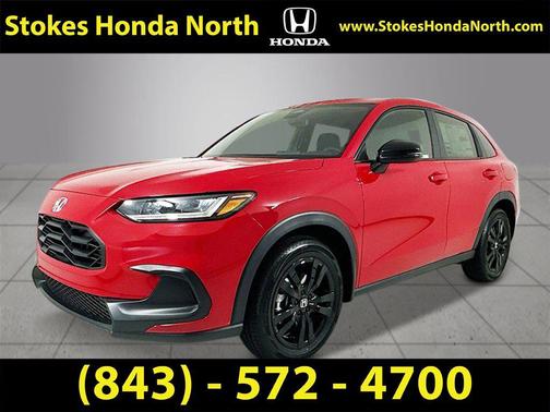 Milano Red 2026 Honda HR-V 2WD Sport
