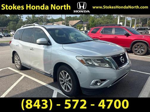Brilliant Silver 2015 Nissan Pathfinder SL