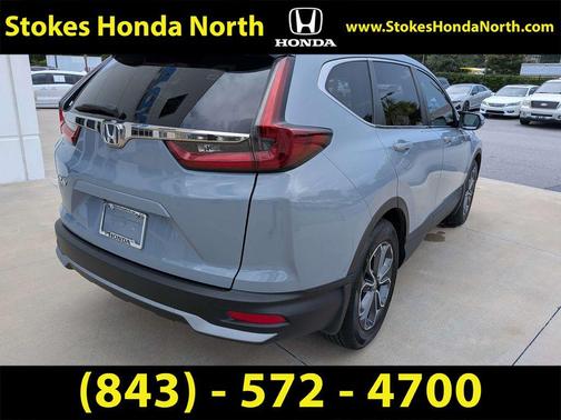 Sonic Gray Pearl 2021 Honda CR-V 2WD EX