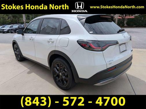 Platinum White 2024 Honda HR-V Sport