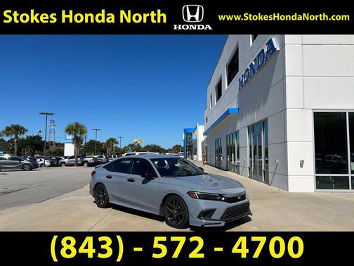 Grey 2024 Honda Civic Sport