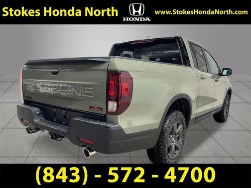 Ash Green Metallic 2026 Honda Ridgeline TrailSport